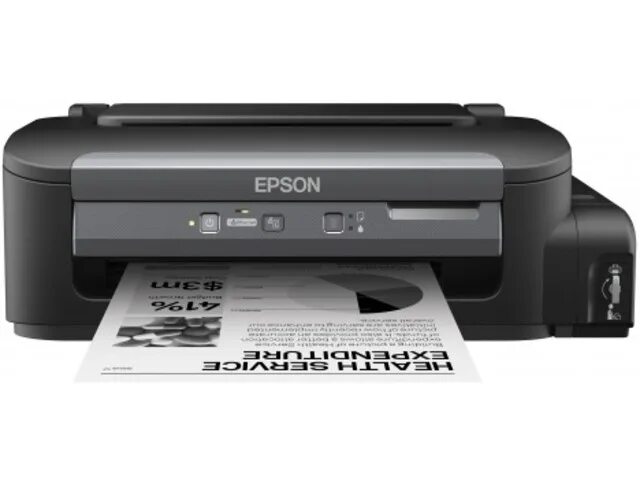 Принтер черный фото Монохромный струйный принтер Epson M100 (арт. C11CC84311) купить в OfiTrade Хара