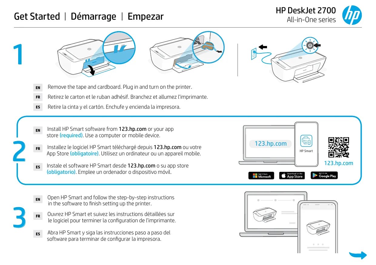 Принтер deskjet 2700 как подключить HP DeskJet 2700 All-in-One Printer series Instructions Manualzz