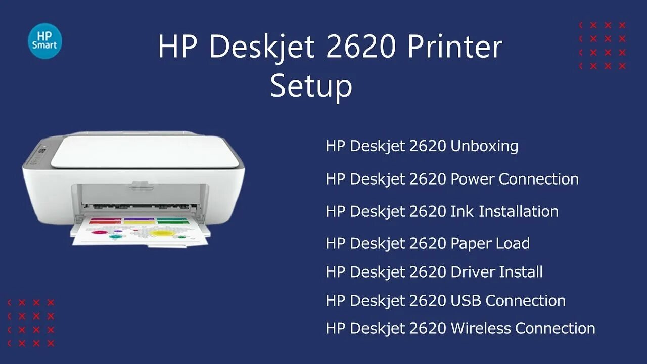 Принтер hp 2620 как подключить HP Deskjet 2620 Printer Setup Deskjet 2620 Driver Download Wifi Setup - YouTube