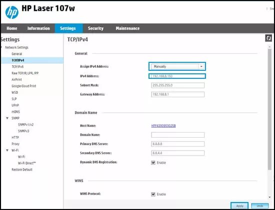 Принтер hp laser 107w как подключить wifi HP Laser Printers - Using the Printer Embedded Web Server (EWS) HP ® Support