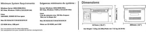 Принтер pantum m6507w как подключить по wifi Pantum M6507W МФУ лазерное ЧБ, А4, C/P/S, 22 стр/мин, 1200 x 1200 dpi, 128Мб RAM