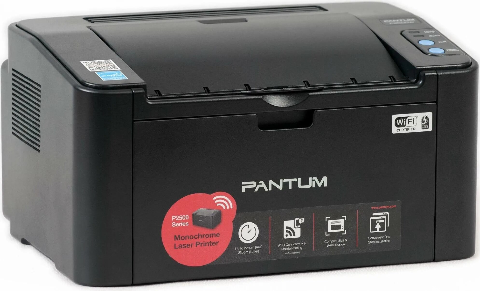 Принтер pantum p2207 как подключить Принтер Pantum P2500W, Монохромный печать, купить по низкой цене: отзывы, фото, 