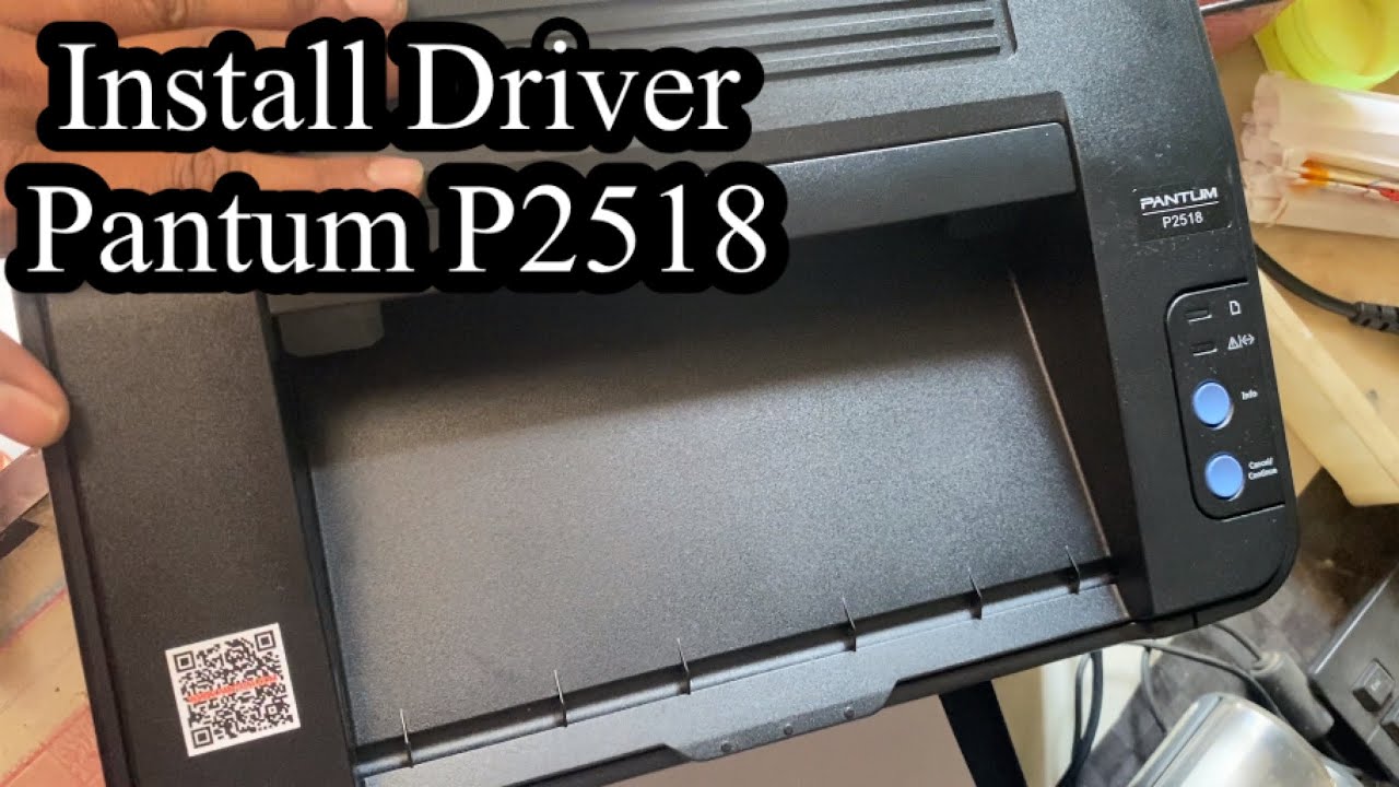 Принтер pantum p2518 как подключить Install Driver Pantum P2518 - Drive install printer pantum p2518 - YouTube