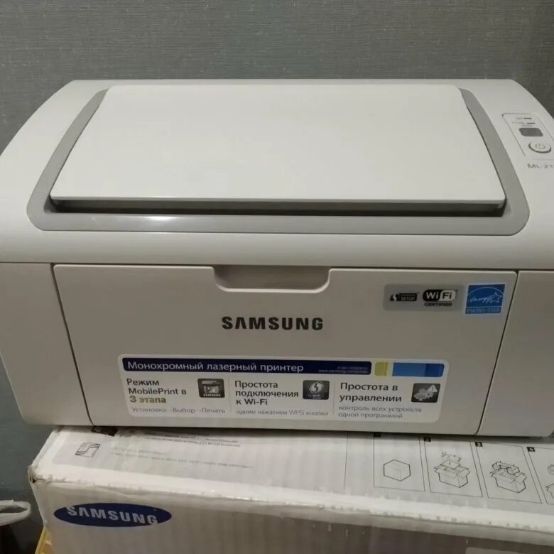 Принтер самсунг ml 2165w как подключить Лазерный принтер Samsung ML 2165W Wi-Fi заправлен - купить в Ижевске, цена 4 000