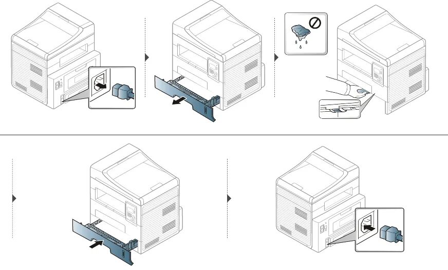 Принтер samsung scx 3400 series как подключить Чистка устройства