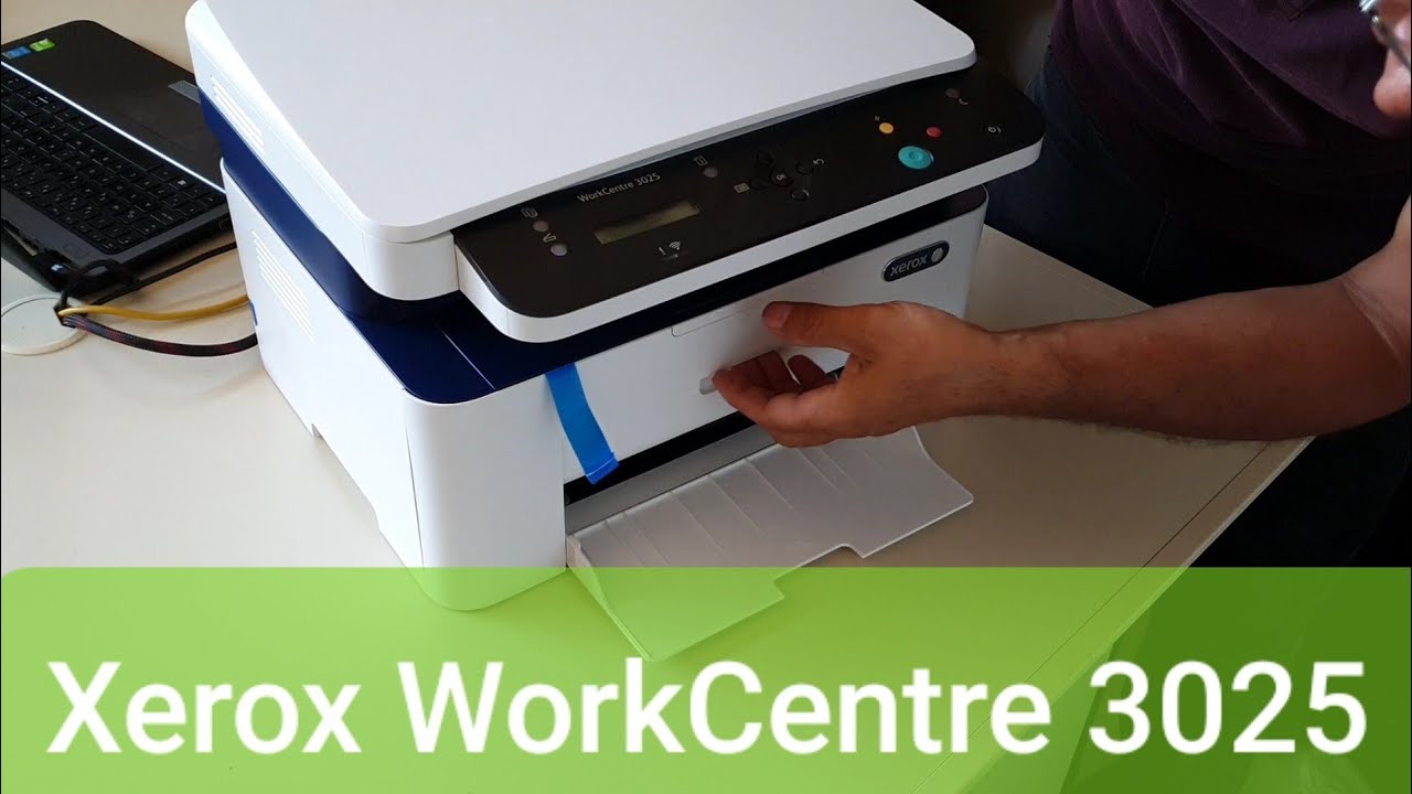 Принтер workcentre 3025 как подключить к вайфаю Xerox WorkCentre 3025 yazıcı kurulum ve inceleme - YouTube