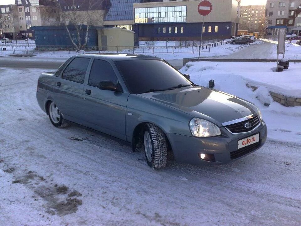 Приора фото серое Купить б/у Lada (ВАЗ) Priora I 1.6 MT (98 л.с.) бензин механика в Твери: серый Л