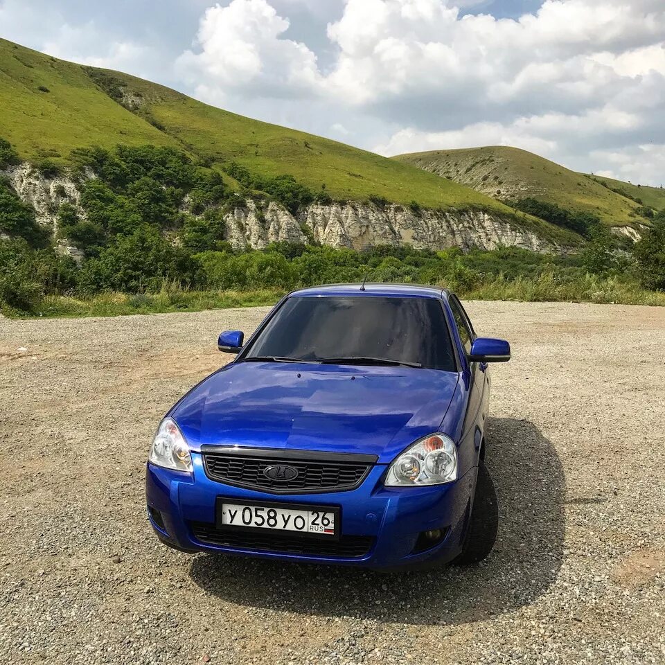 Приора голубая планета фото фото - Lada Приора седан, 1,6 л, 2012 года фотография DRIVE2