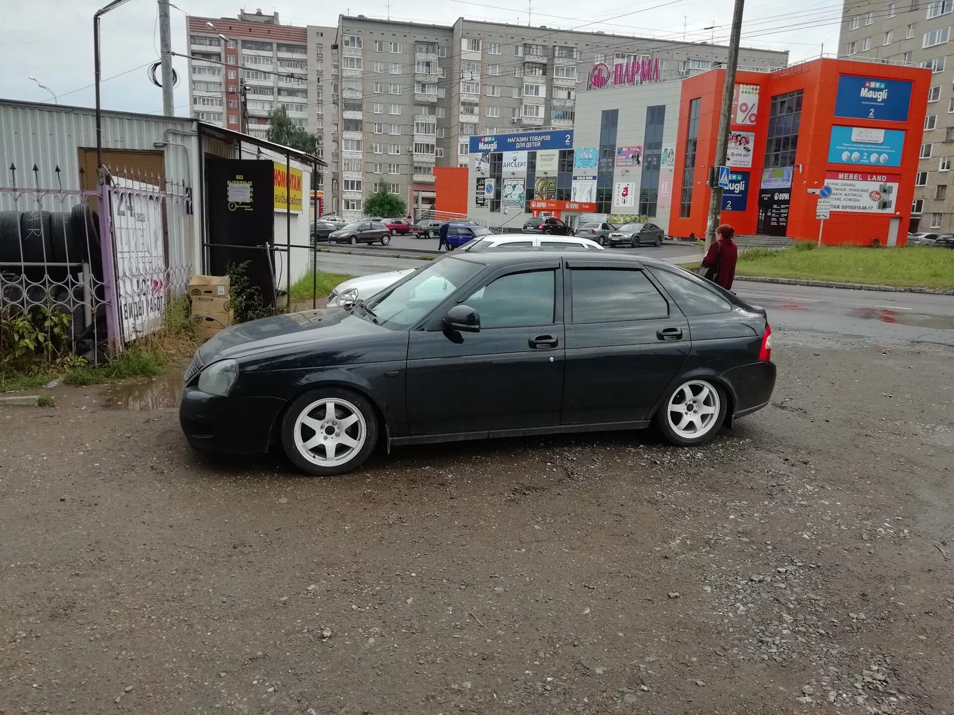 Приора на 15 дисках фото хэтчбек С R15 на R17 rays te37 - Lada Приора седан, 1,6 л, 2017 года колёсные диски DRIV