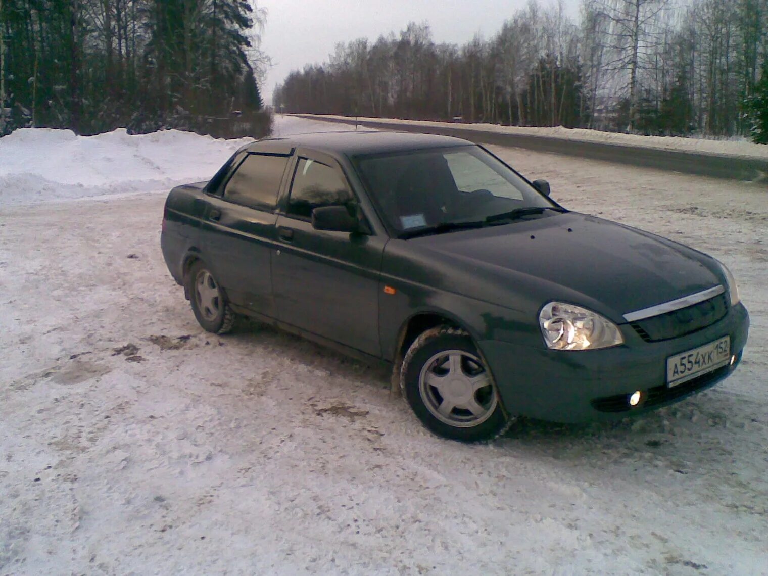 Приора сочи фото Зимние фотки) - Lada Приора седан, 1,6 л, 2010 года фотография DRIVE2