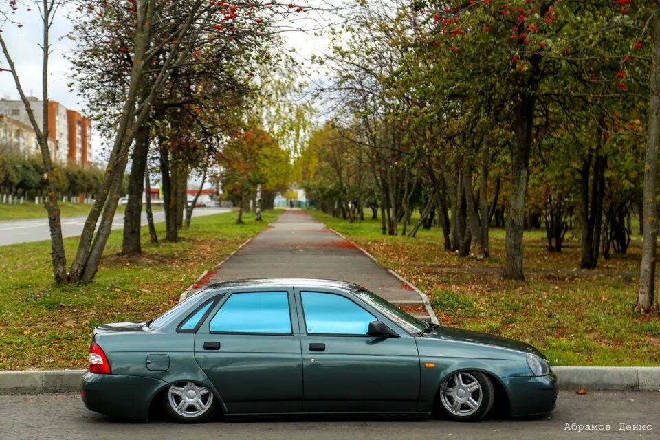 Приора цвет сочи фото Осенний Фотосет 2015г - Lada Приора седан, 1,6 л, 2009 года фотография DRIVE2