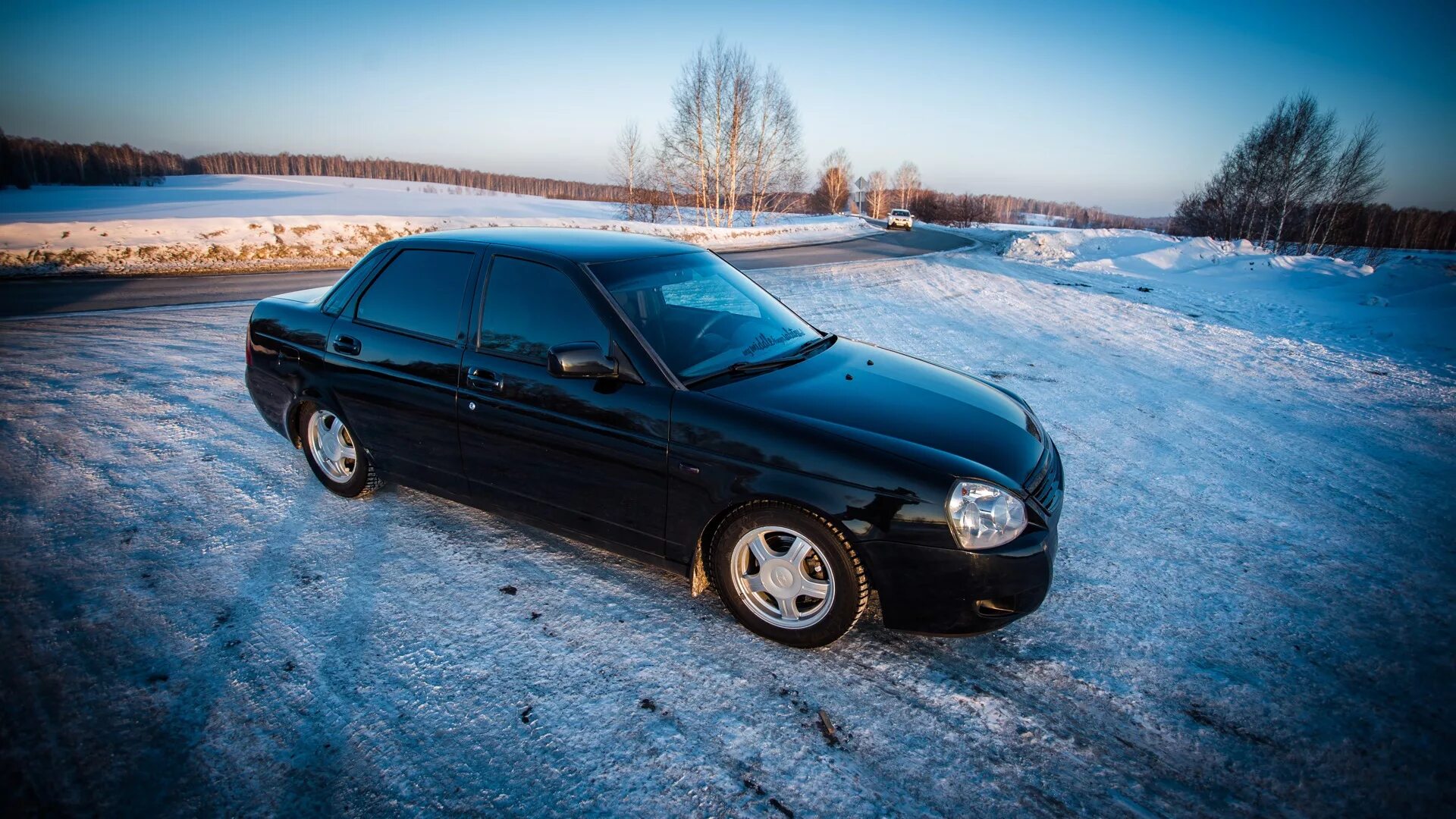 Приора зимой фото Фото LADA PRIORA 243 / Весна 2016 - Lada Приора седан, 1,6 л, 2008 года фотограф