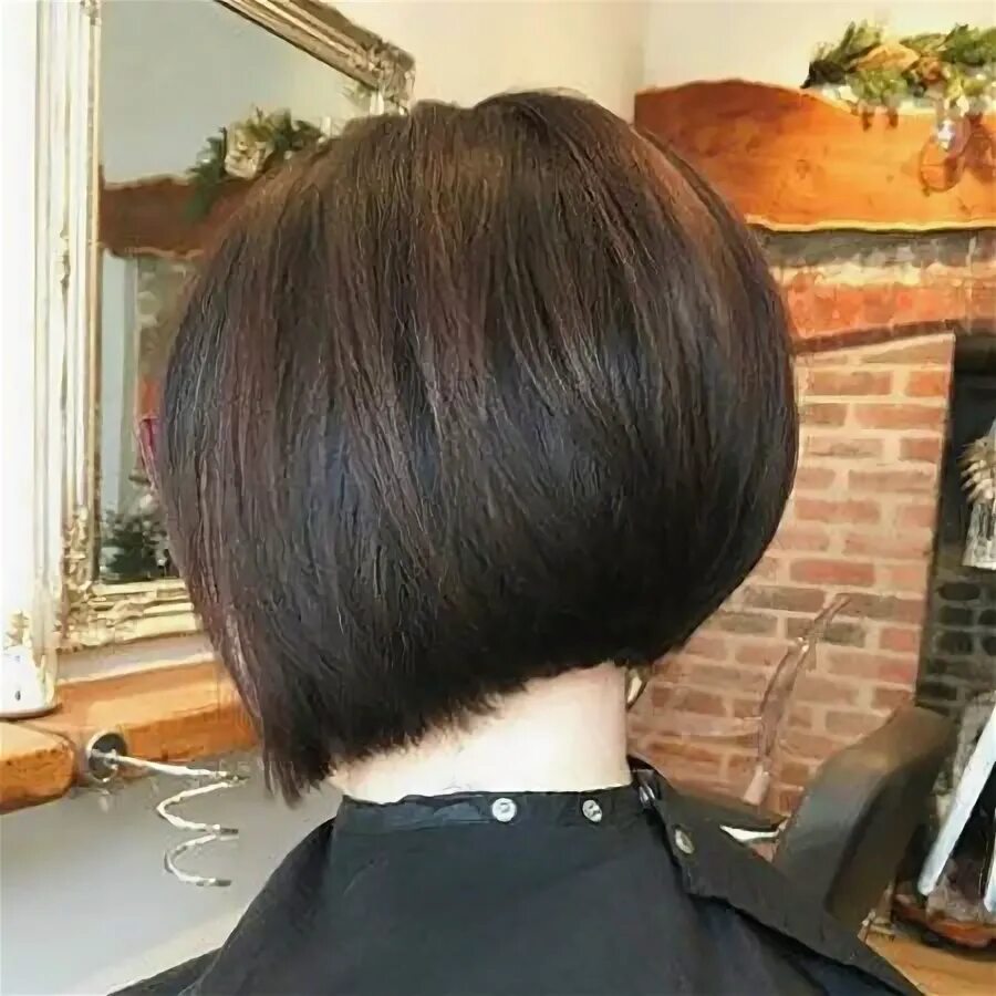 Приподнятое каре стрижка фото Super Short Bob Hairstyle. #hair #hairstyles #shorthair #bob #fashion #women #st