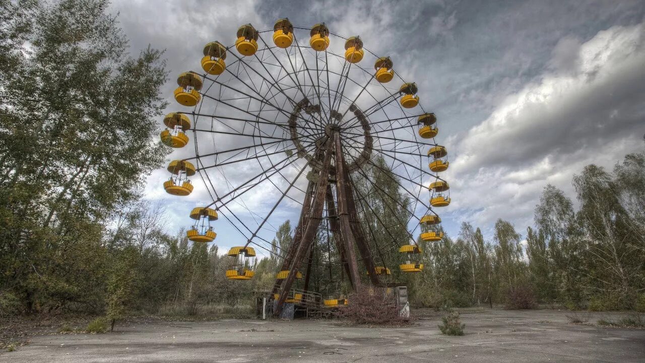 Припять фото колеса обозрения Pripyat, Chernobyl, Ukraine ( Припять, Чернобыль, Украина ) - YouTube