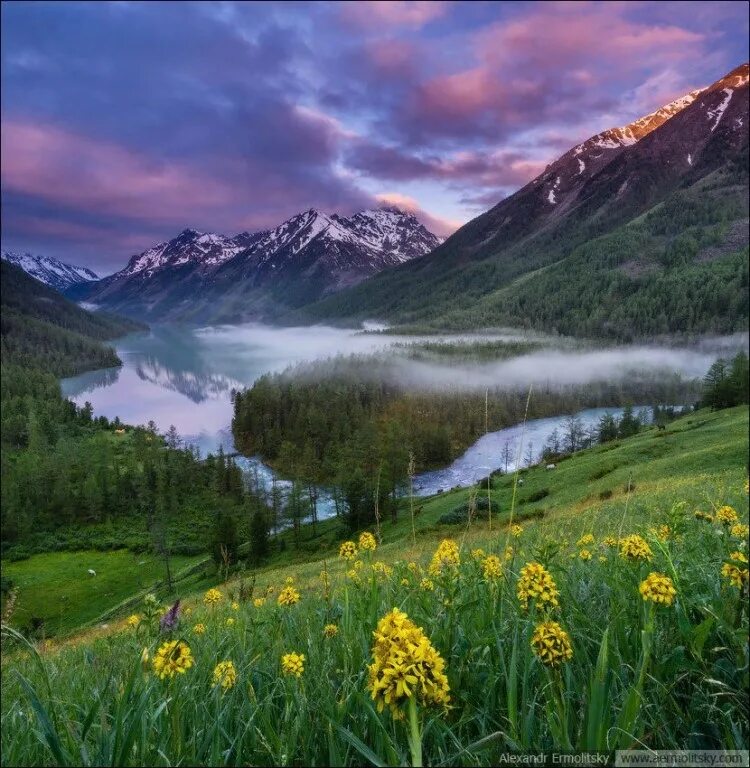 Природа алтая красивое фото Алтайские горы. Путешествие по лучшим местам Горного Алтая. - смотреть видео онл