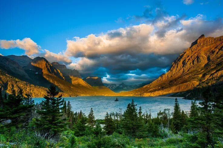 Природа америки фото Most beautiful natural attractions in the US National parks, Glacier national pa