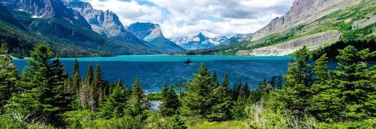 Природа большие фото Glacier National Park - National Park in Montana - Thousand Wonders Parques naci