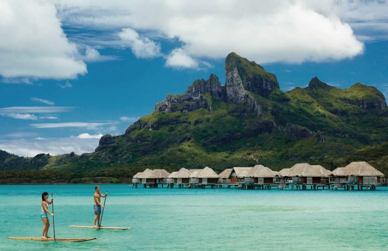 Природа бора бора фото Four Seasons Resort Bora Bora - French Polynesia, South Pacific - Private Island