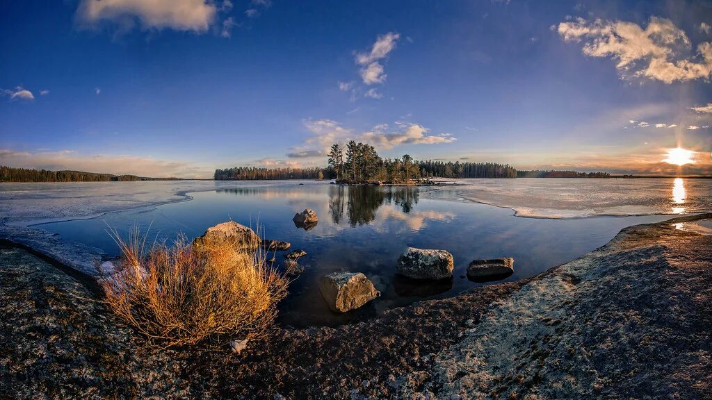 Природа финляндии фото Sunny spring day Samyang 8mm fisheye, Sony Nex7 Kari Siren Flickr