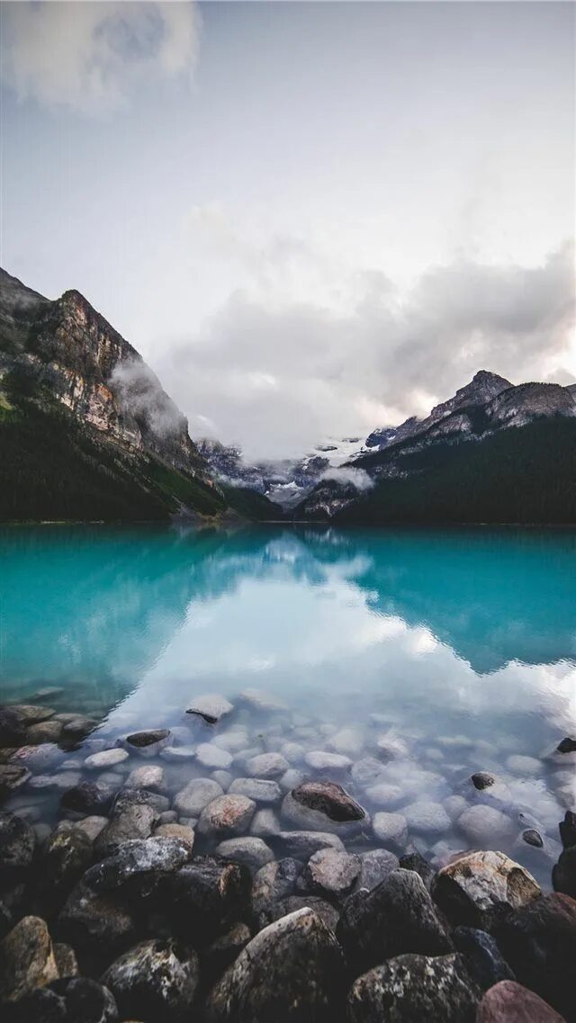 Природа фото на айфон Banff Canada iPhone 8 Wallpaper Download iPhone Wallpapers, iPad wallpapers One-