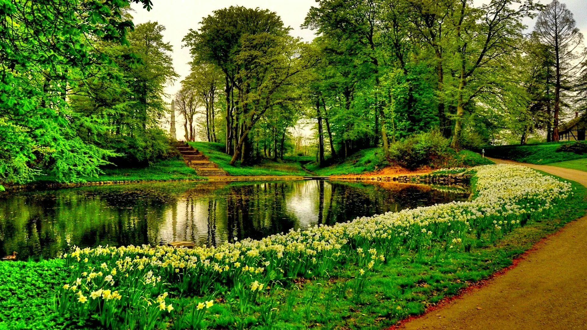 Природа фото парка Pin by jjjjjj on Сады, цветники и клумбы Cypress gardens, Nature water, Spring l