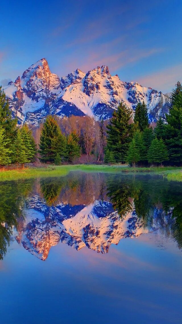 Природа фото самые красивые на телефон Grand Teton National Park Beautiful nature pictures, Landscape wallpaper, Beauti