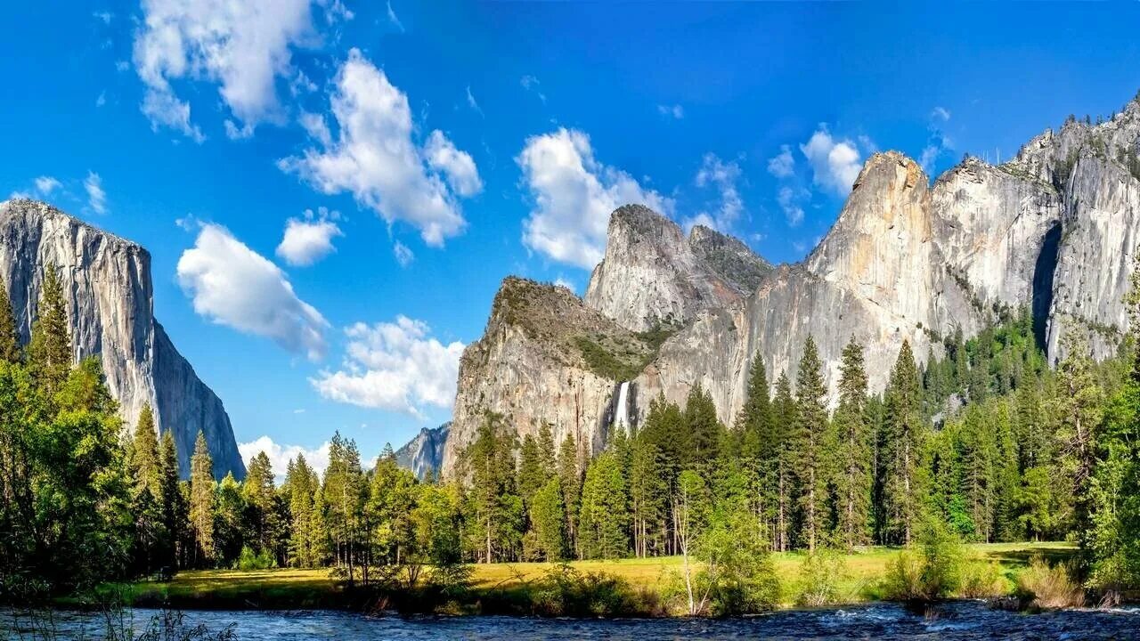 Природа фото высокого разрешения скачать Картина на холсте 30x40 LinxOne "Yosemite National Park" интерьер для дома / дек