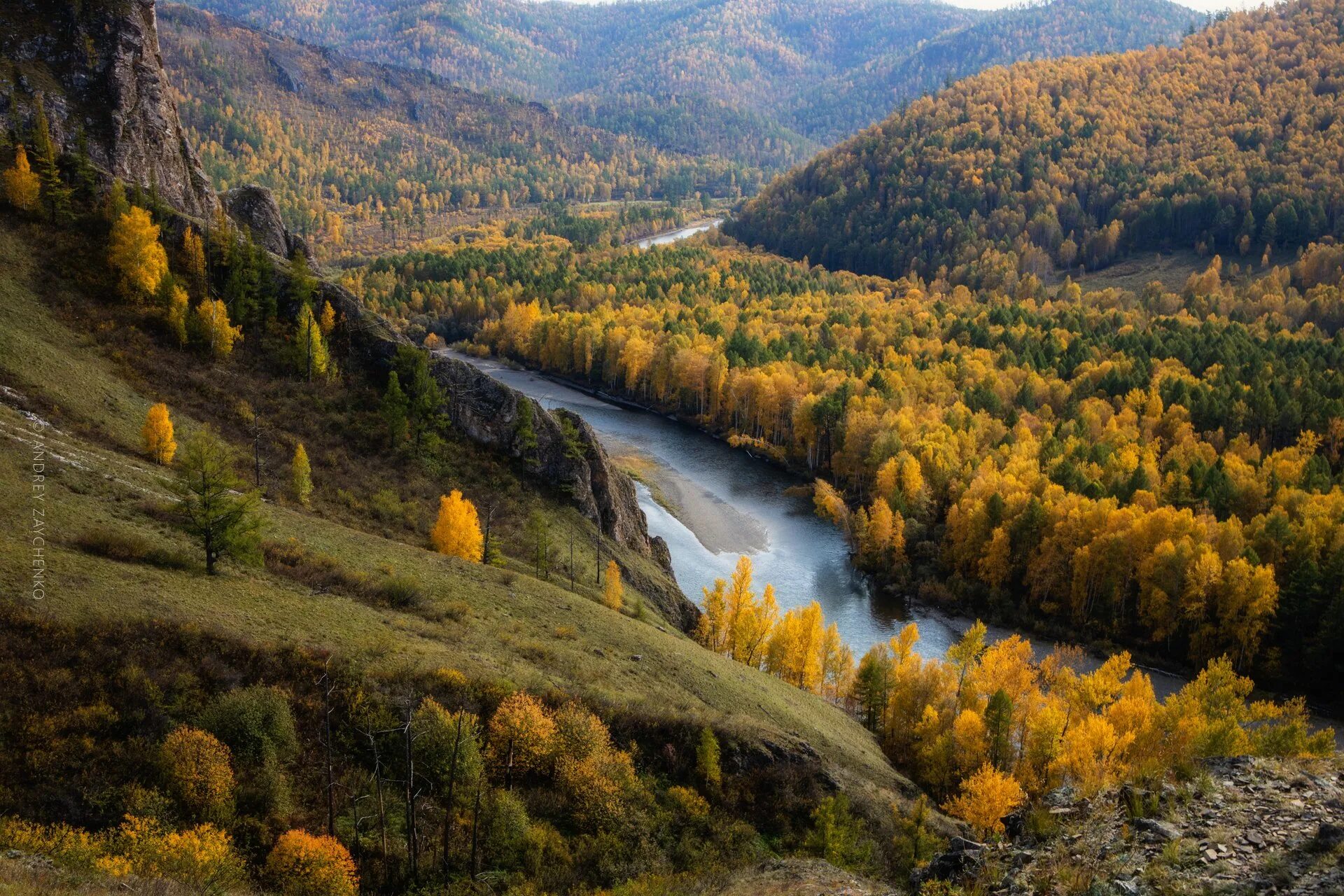 Природа хакасии фото самые Река Белый Июс, Хакасия - Фото № 1344219