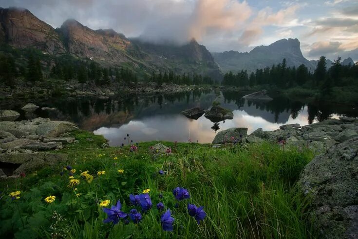 Природа красноярского края фото Через водосборы