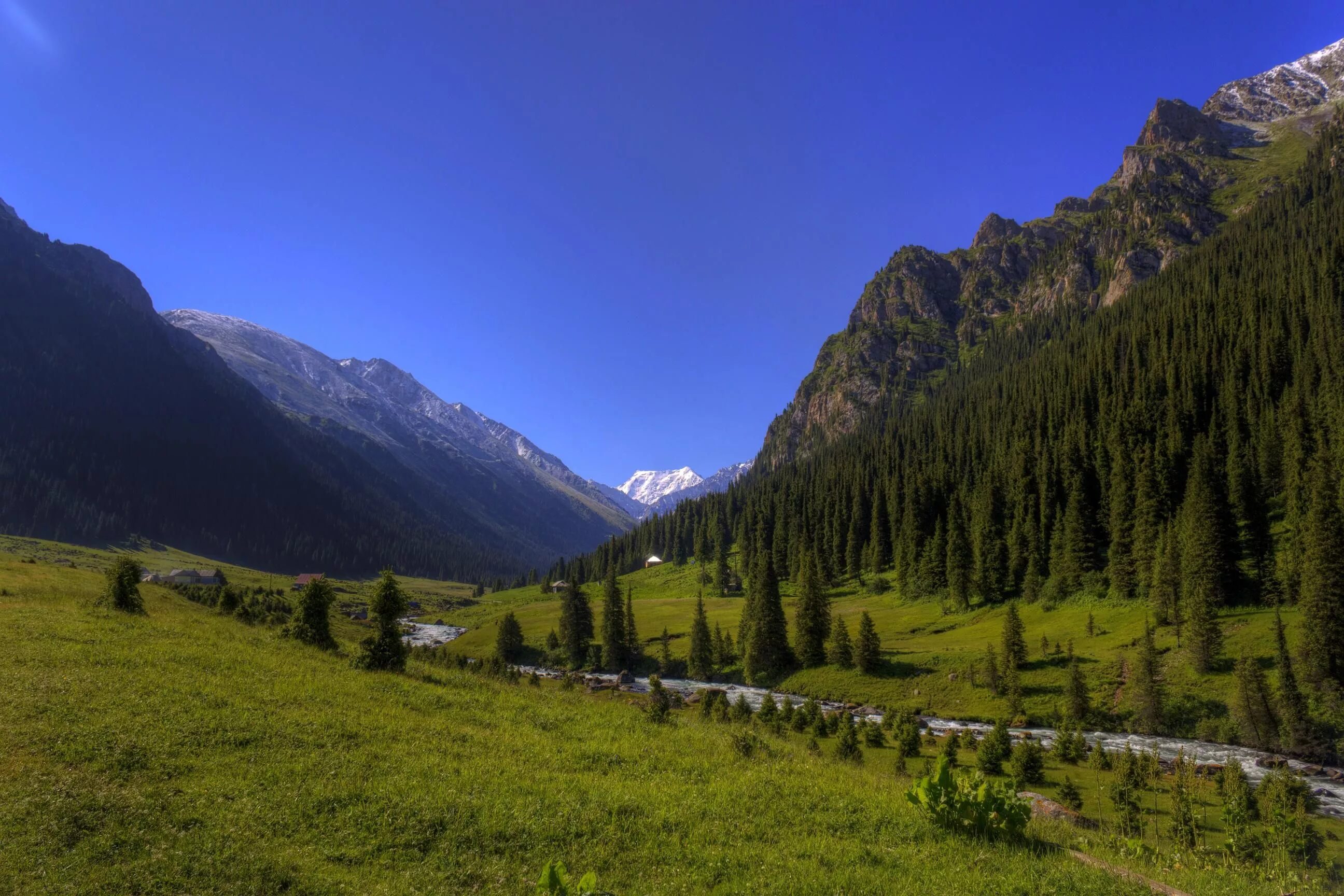 Природа кыргызстана фото he Pamir-Alay mountain range sitting in the southwestern part of the country and