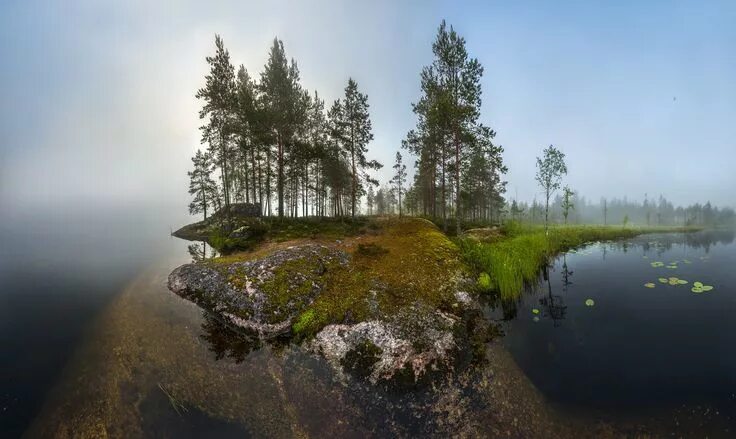 Природа ленинградской области фото Выбор редакции - страница2 - Социальная сеть ФотоКто Пейзажи, Фотографии озера, 