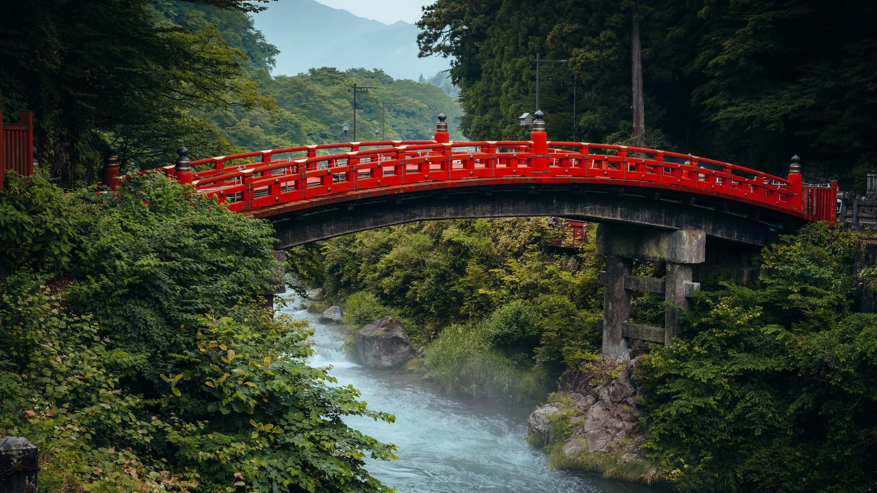 Природа мост фото Download wallpaper 3840x2160 bridge, river, bushes, trees, nature 4k uhd 16:9 hd