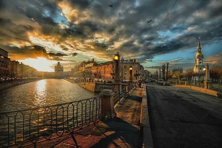 Природа петербурга фото Красоты России, ни капли не уступающие загранице (22 фото) Gold sunset, St peter