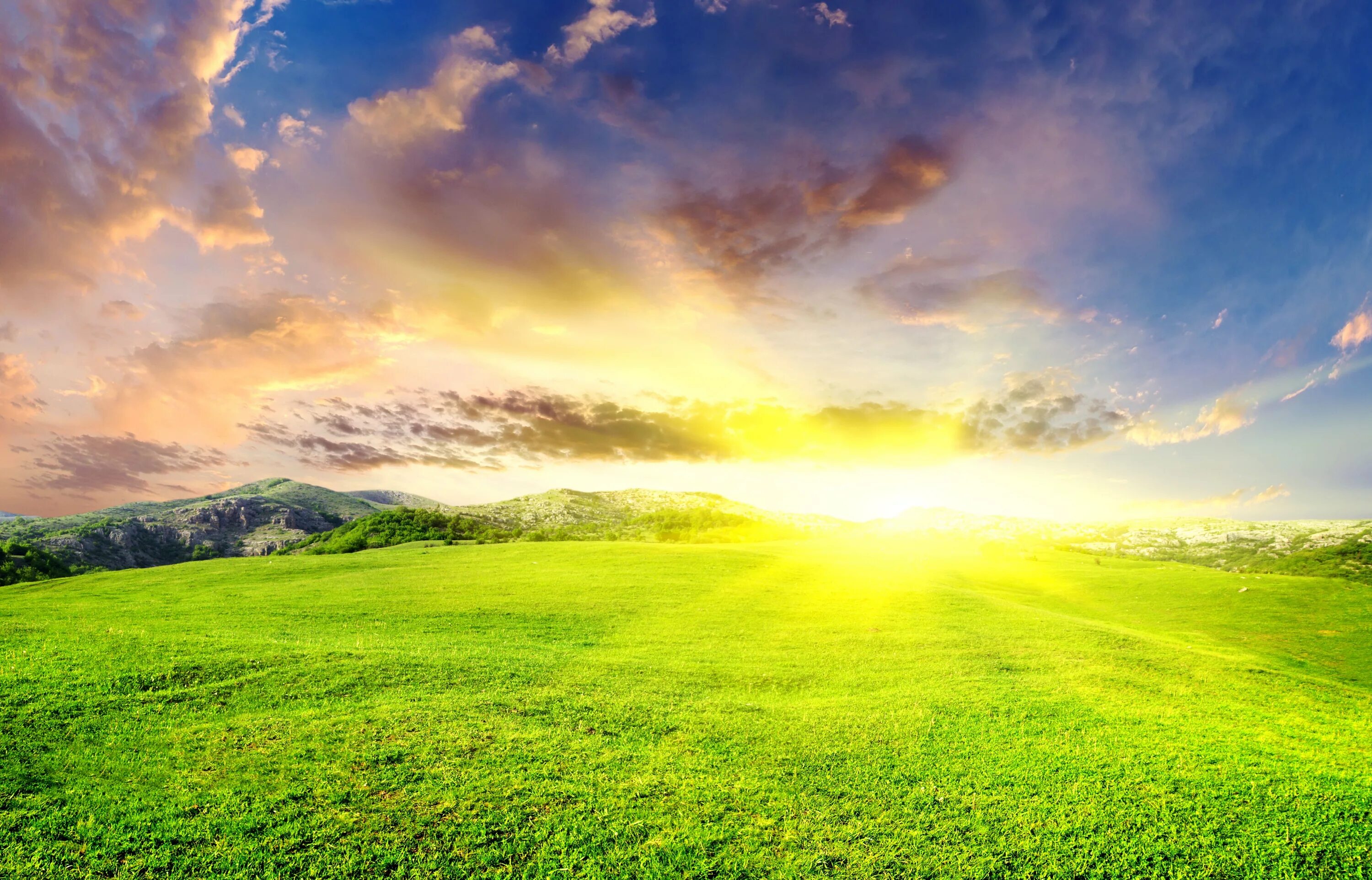 Природа солнечная ул 54 фото Wallpaper : sunlight, landscape, sunset, hill, nature, sky, field, sunrise, morn