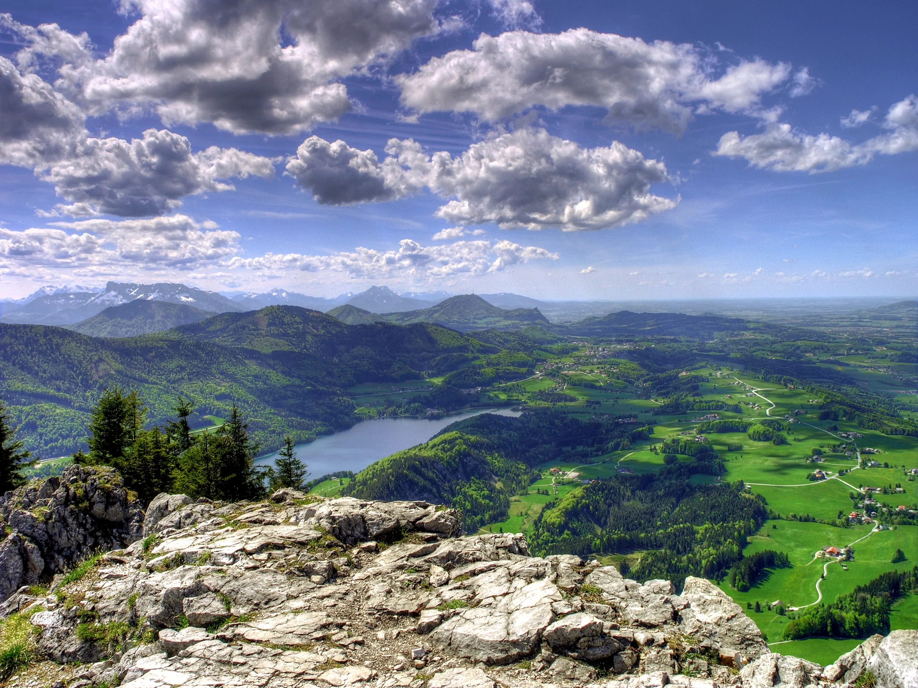 Природа сверху фото Download wallpaper 3187x2389 mountain, view from above, clouds, landscape hd bac