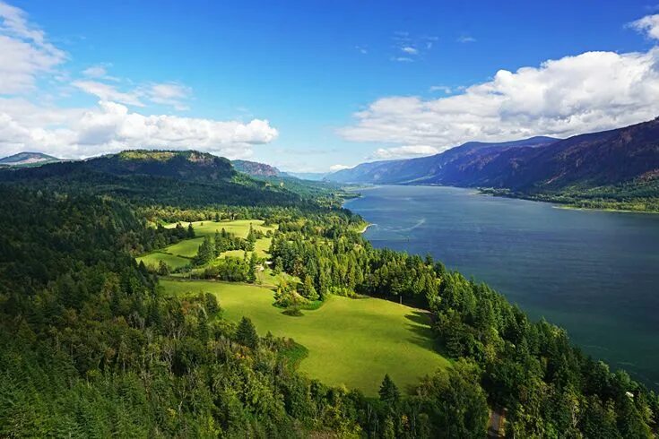 Природа сверху фото Pin by Ll Koler on Paisajes Naturales Nature posters, Columbia river gorge, Wall