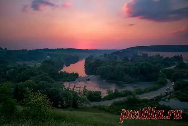 Природа тульской области фото Закат на реке Красивая Меча в Тульской области. Автор фото - Tatiana Shkarupa: N