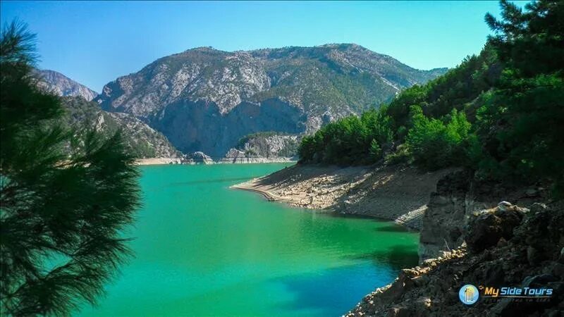 Природа турции фото самые красивые места Green Canyon Side - boat tour