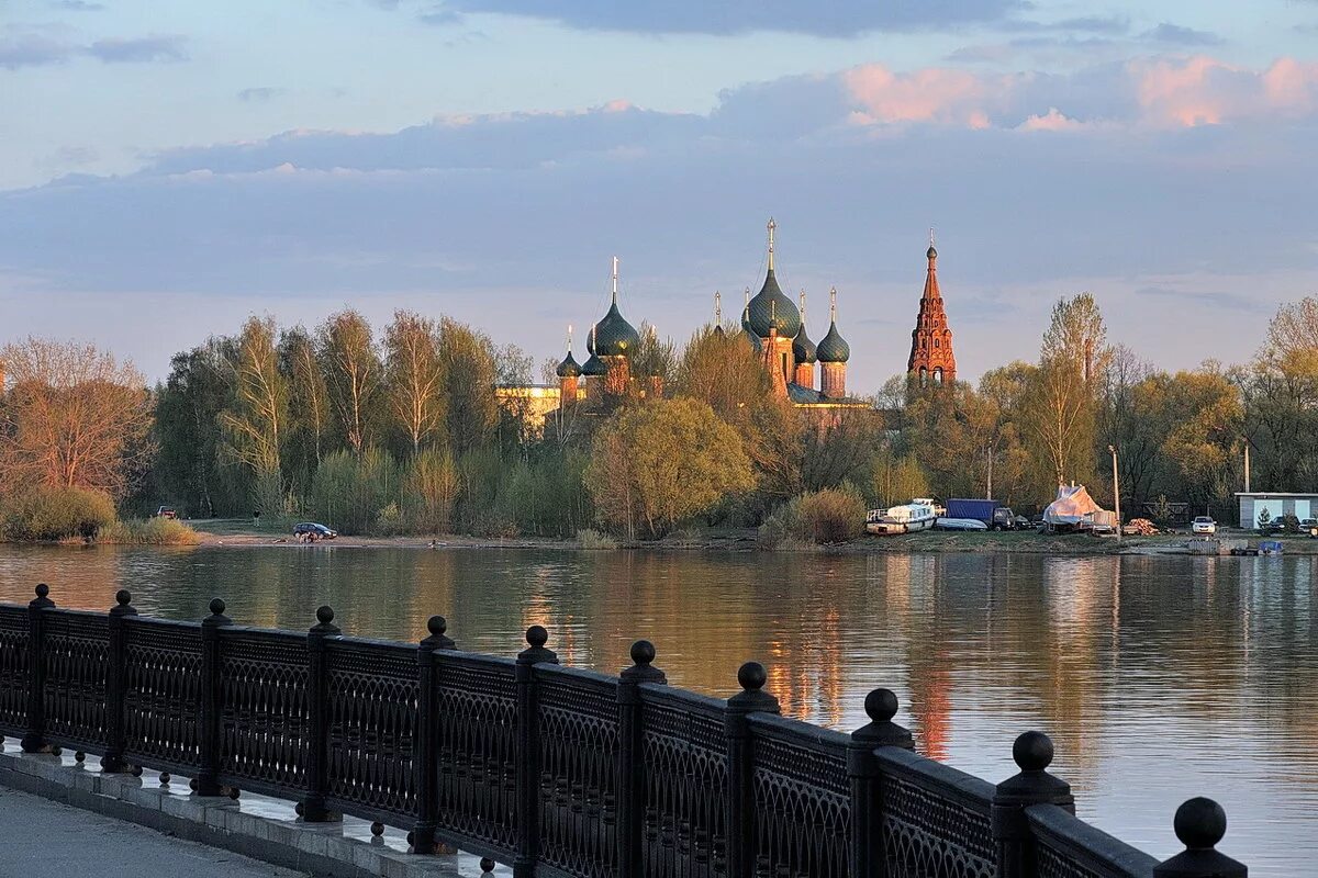 Природа ярославля фото Тихий вечер в Ярославле :: Николай Белавин - Социальная сеть ФотоКто