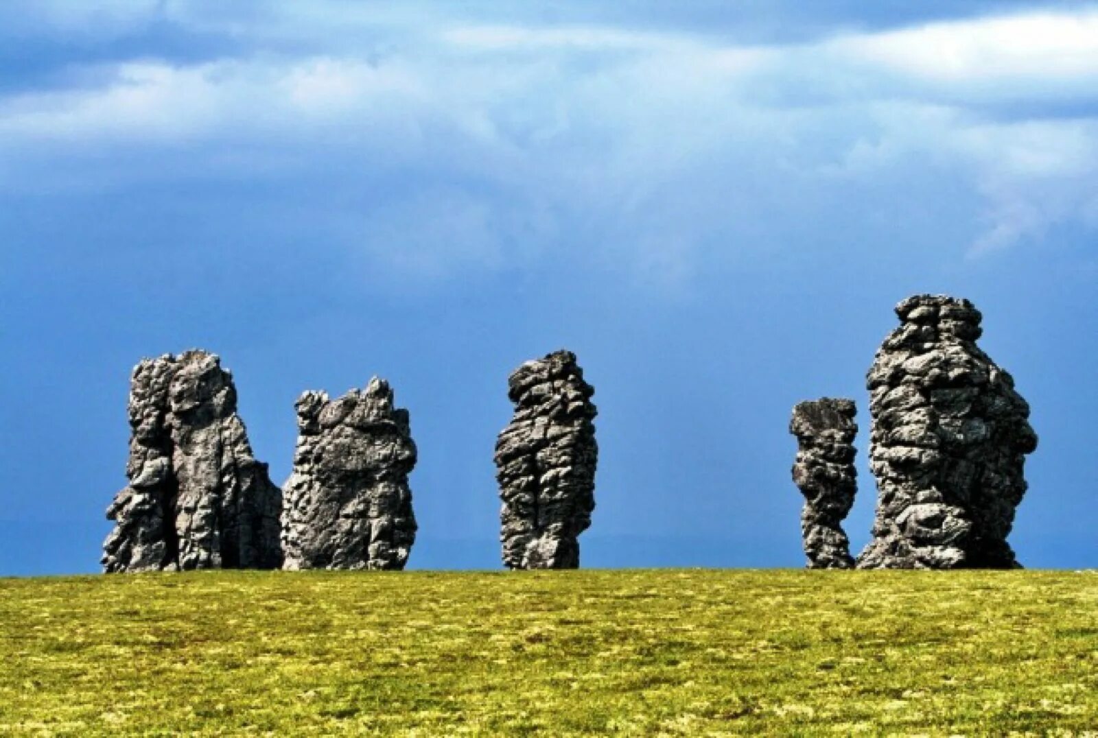 Природные достопримечательности республики коми фото с описанием Seven giant stone idols