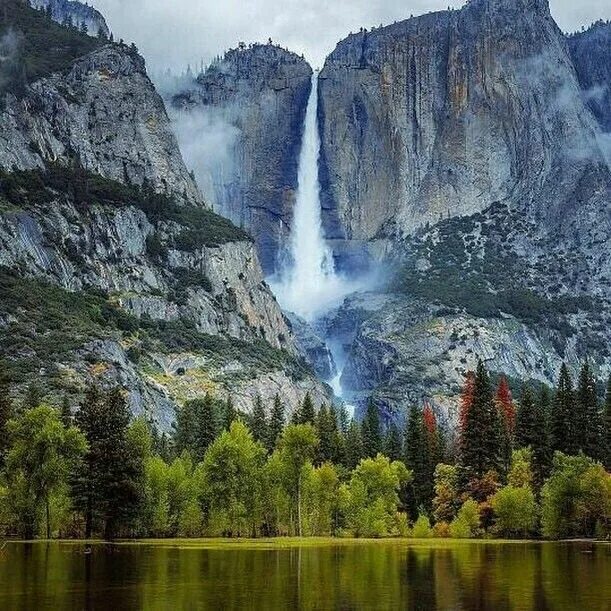 Природные парки фото Pin by Marius Aurel on Pictures Yosemite falls, California national parks, Natio