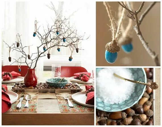 Природный декор своими руками Our Favorite Fall and Holiday Decorating Ideas - family holiday.net/guide to fam