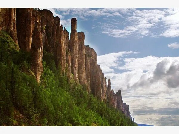 Природный парк ленские столбы фото Ленские столбы - каменный лес Якутии... - Просто ДОБРОЕ УТРО , пользователь Любо