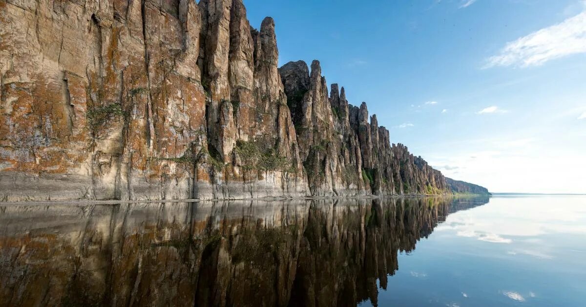 Природный парк ленские столбы фото Фото дня: удивительные Ленские столбы