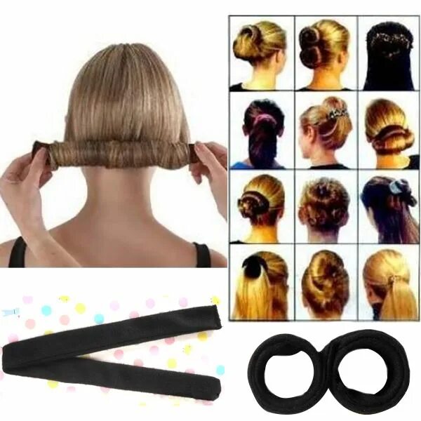 Приспособление для причесок на длинных волосах hair bun accessories online - Yahoo Image Search Results Hair bun maker, Diy hai