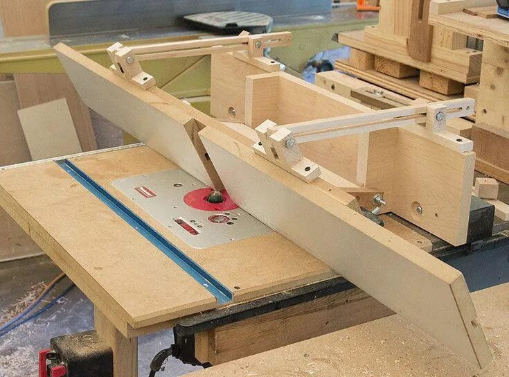 Приспособления для домашней мастерской своими руками Tilting Router Table Fence #VintageTableSaw Router table fence, Router table, Wo