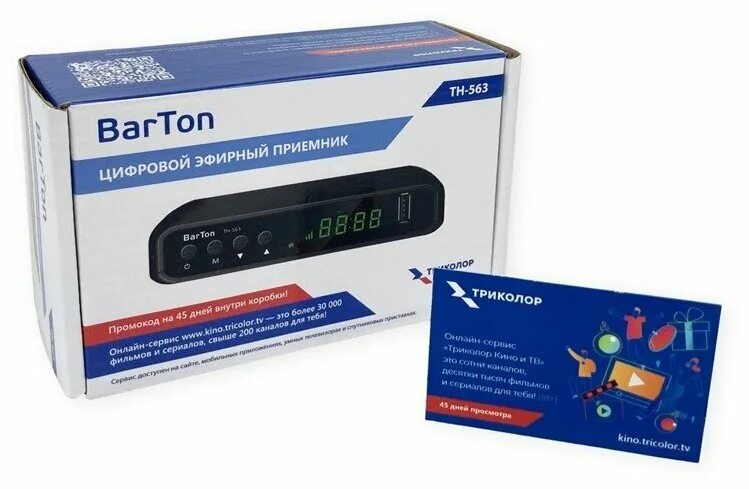 Приставка barton th 563 как подключить DVB-T2 приставка BarTon TH-563 РТ-00000868 - купить в КомфортМаркет, цена на Мег