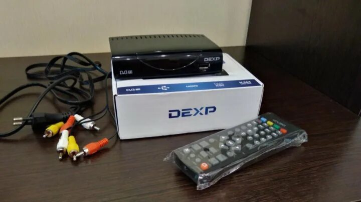 Приставка dexp hd mini 32 как подключить Новая приставка для цифрового тв dexp HD 1810Р - купить в Мурино, цена 600 руб.,