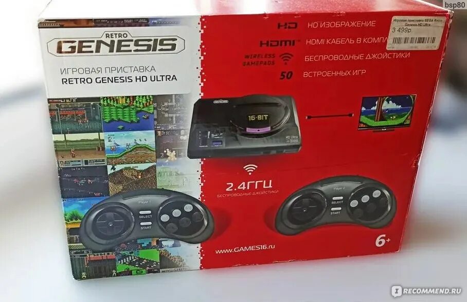 Приставка генезис ретро как подключить Игровая приставка Genesis retro HD ULTRA, 225 игр - "Отличный способ вспомнить д