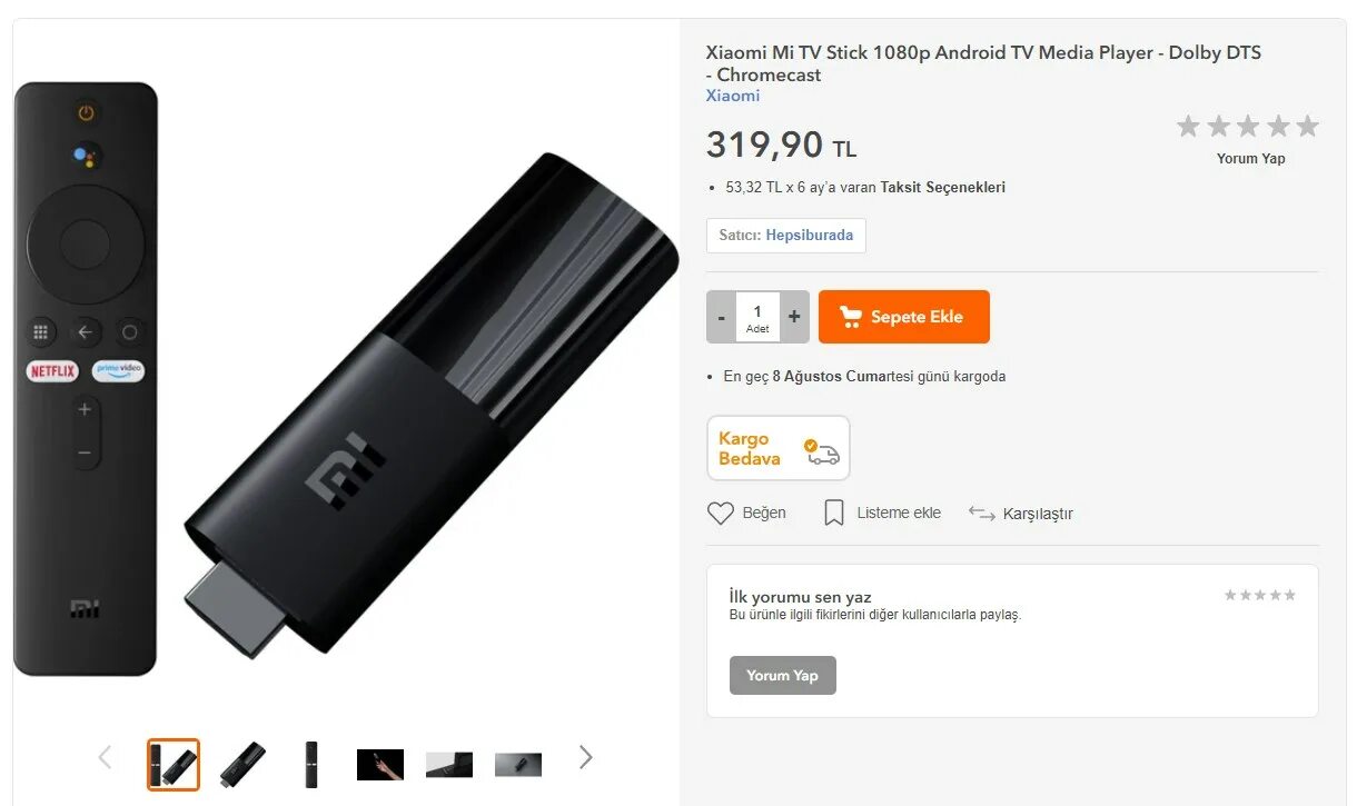 Приставка ксиаоми как подключить Xiaomi Mi TV Stick, Türkiye’de satışa çıktı DonanımHaber